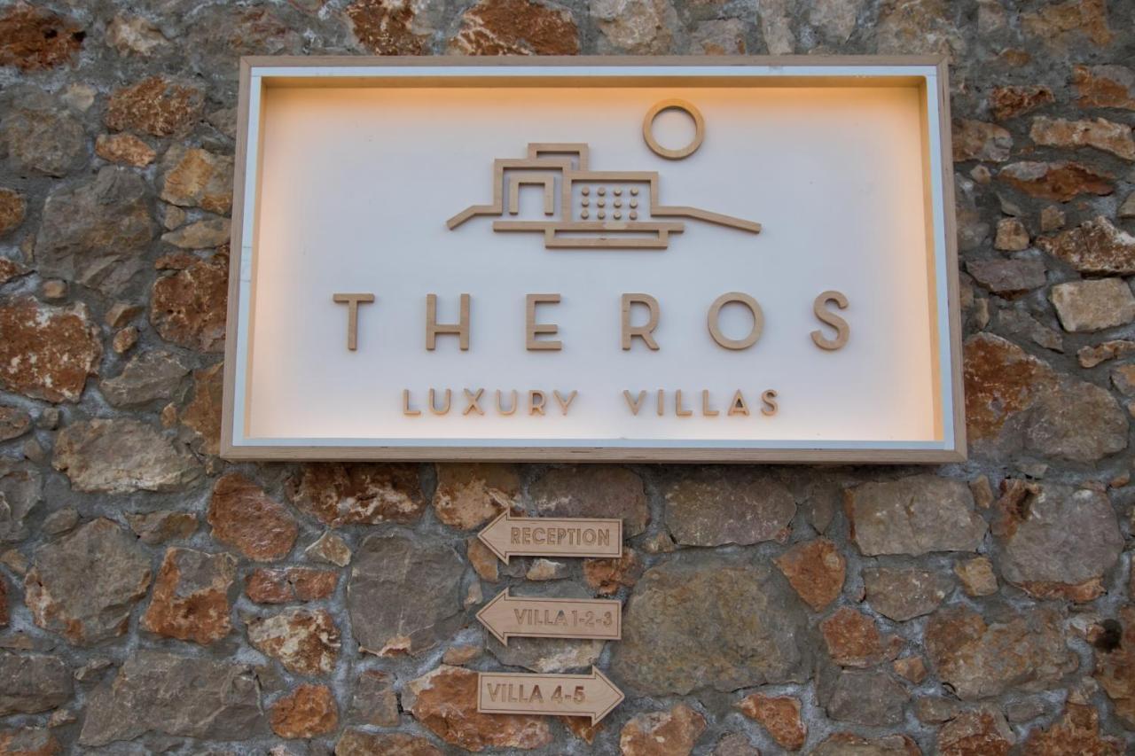 Theros Luxury Villas Damatria ภายนอก รูปภาพ